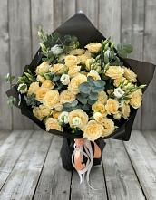 Букет цветов из:  Розы и Лизиантусы #REPLACE_PRED# Родино