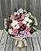 Букет цветов из: Альстромерии, Гвоздики, Розы и Хризантемы в Родино