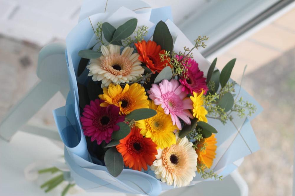 Букет цветов из: Герберы в Родино