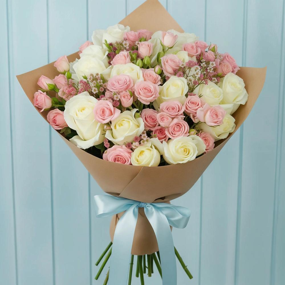 Букет цветов из: Розы в Родино