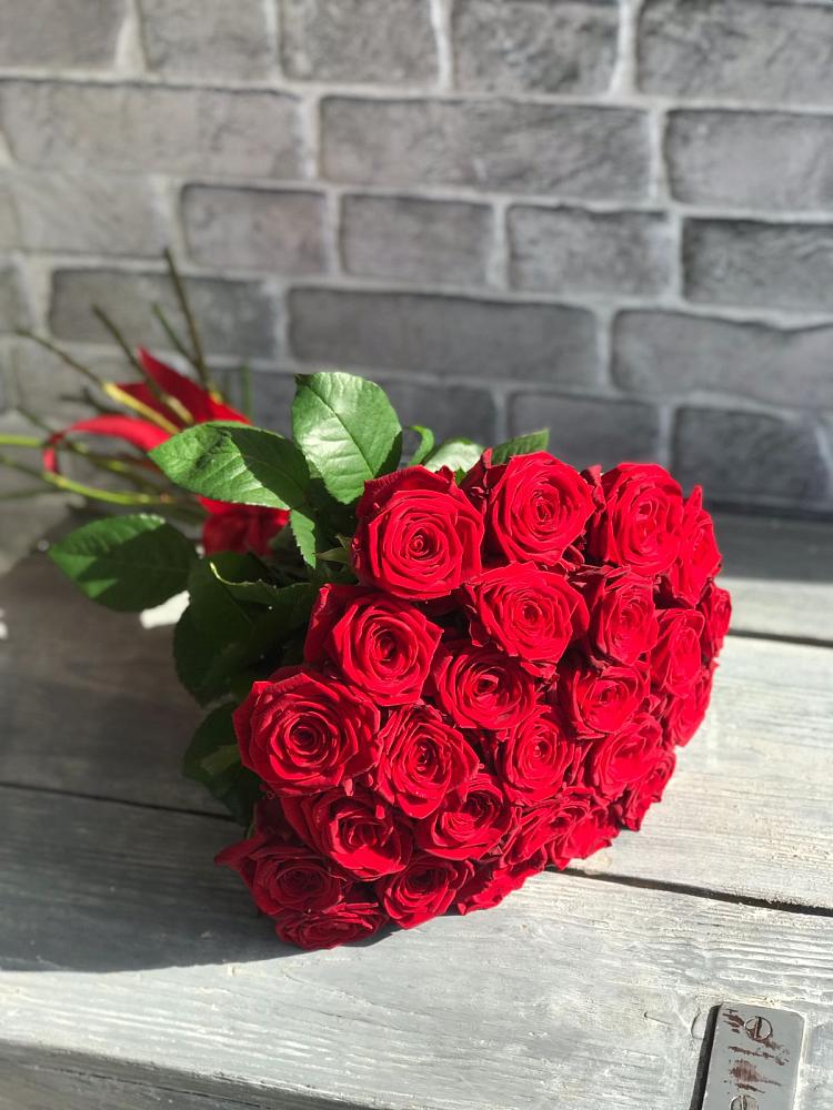 Букет Красные розы Фридом в Родино