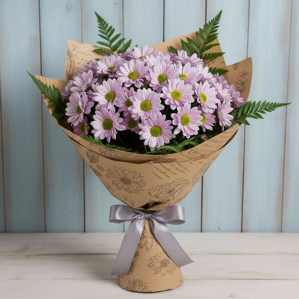Букет цветов из: Хризантемы в Родино