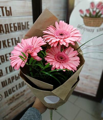 Букет цветов из: Герберы в Родино