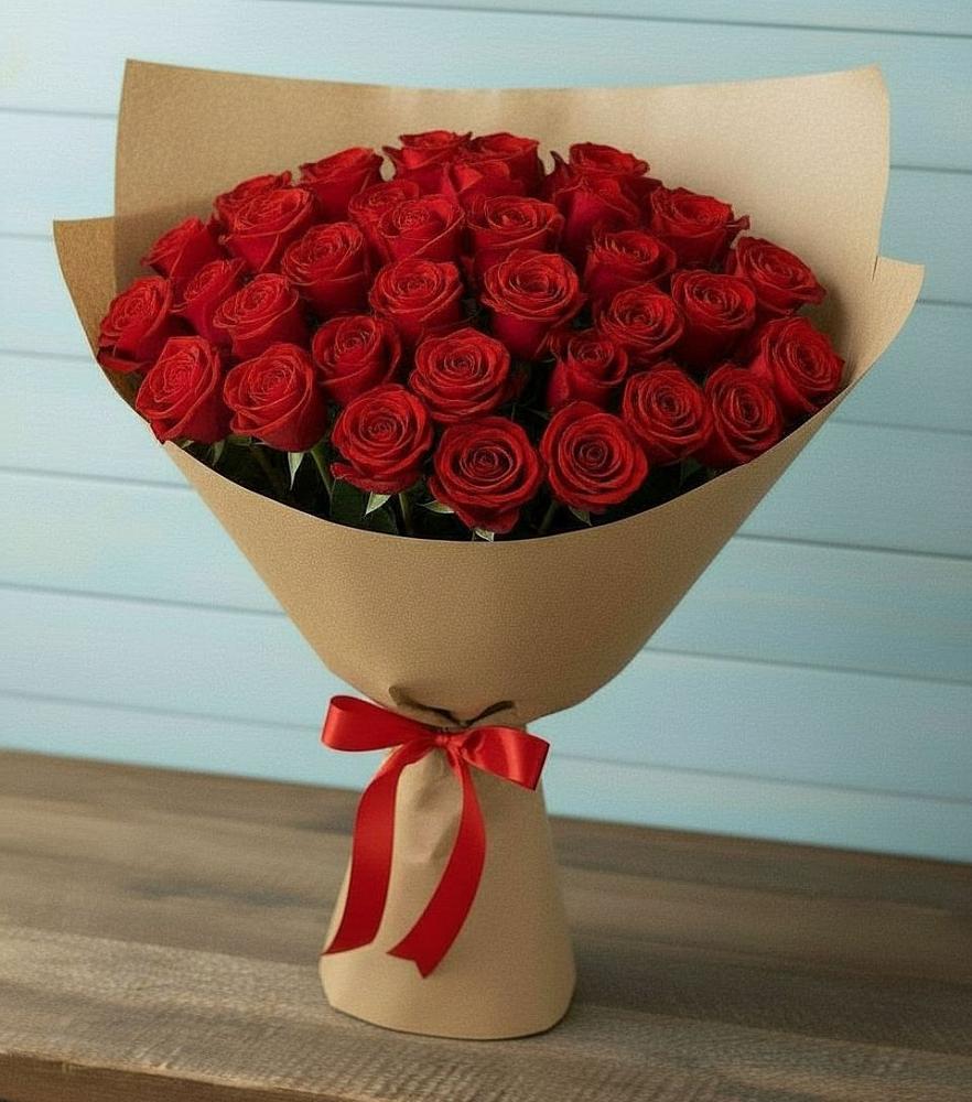 Букет Красные розы Милано в Родино