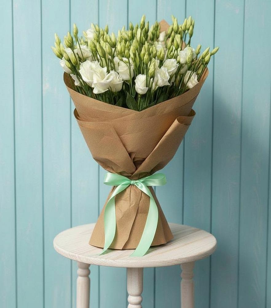 Букет цветов из: Лизиантусы в Родино