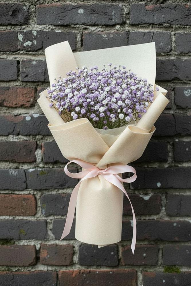 Букет цветов из: Гипсофила в Родино