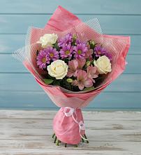 Букет цветов из:  Герберы в Родино