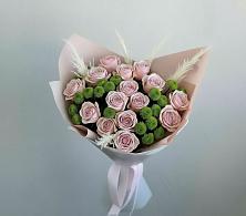 Букет цветов из:  Розы и Хризантемы в Родино