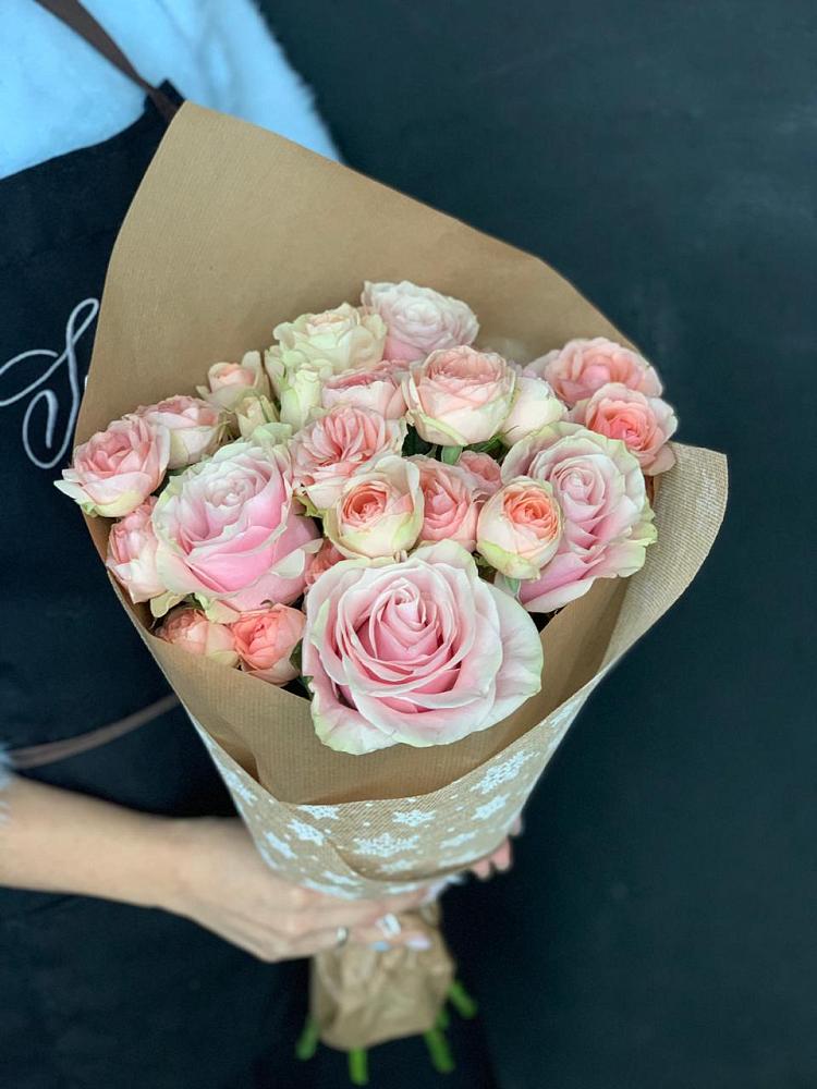 Букет цветов из: Хризантемы и Розы в Родино