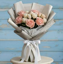 Букет цветов из:  Розы #REPLACE_PRED# Родино
