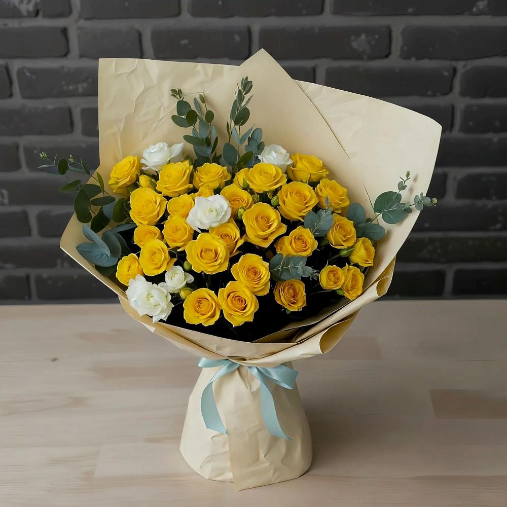 Букет цветов из: Розы в Родино