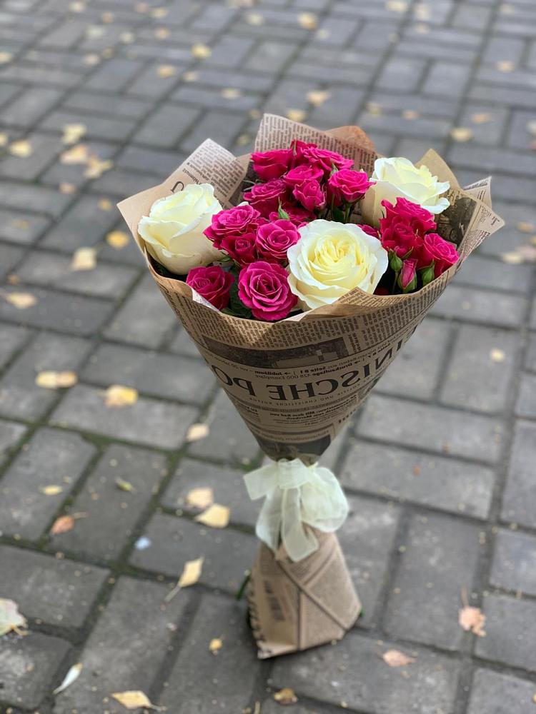 Букет цветов из: Розы в Родино