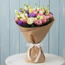 Букет цветов из:  Лизиантусы в Родино