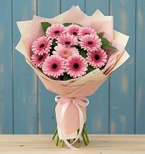 Букет цветов из:  Герберы в Родино