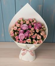 Букет цветов из:  Розы #REPLACE_PRED# Родино