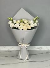 Букет цветов из:  Розы и Лизиантусы в Родино